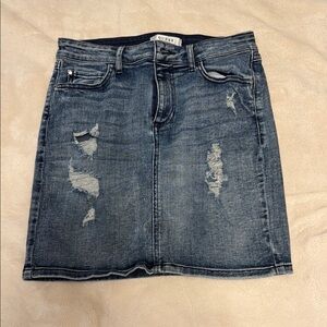 Guess Blue MINI Skirt above the knee